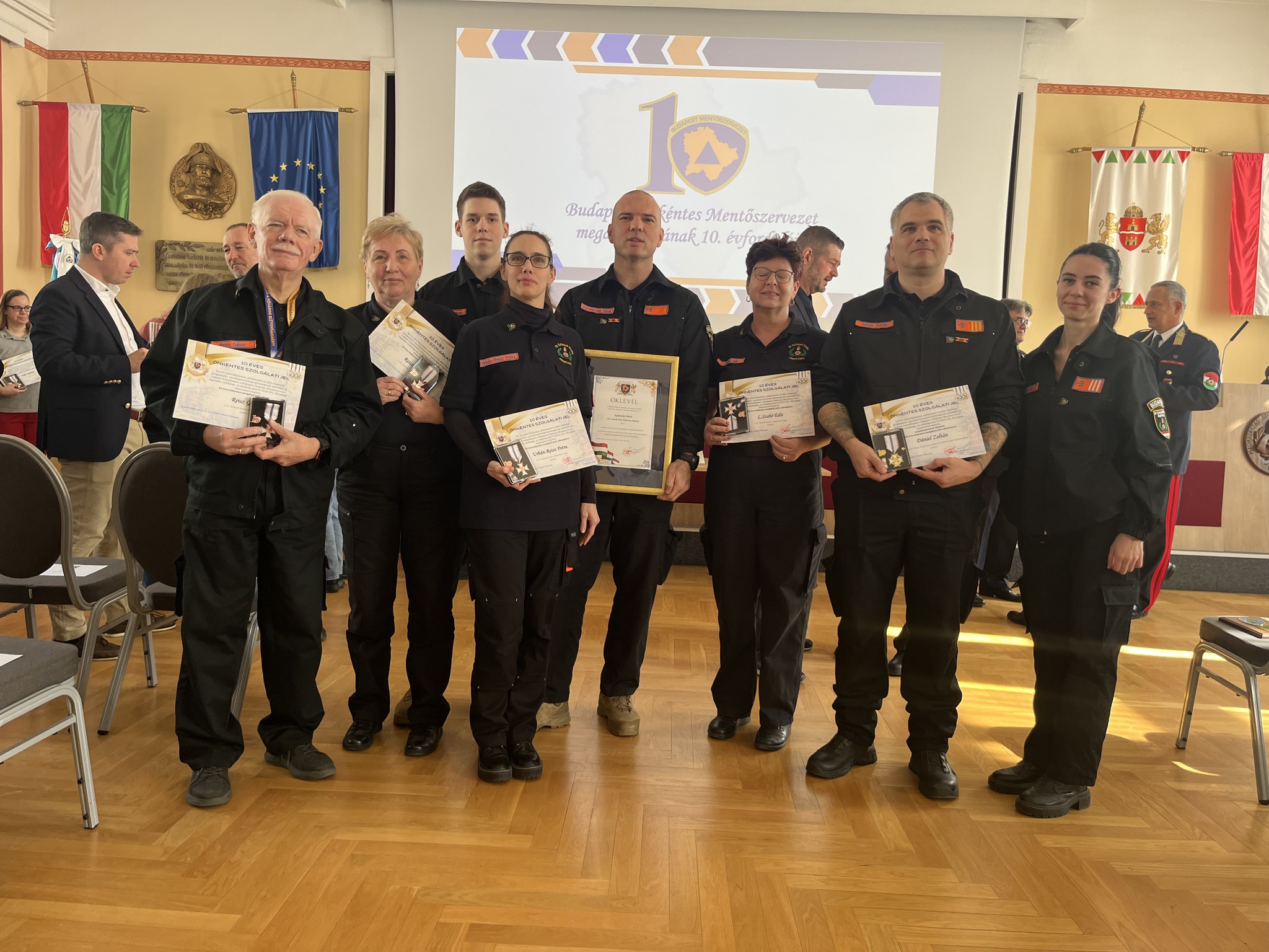 Elismerésekkel teli ünnepi hétvége